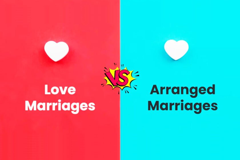 Difference Between Love Marriage And Arrange Marriage